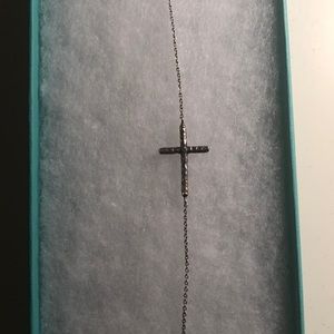 Beautiful Tiffany & Co Hammered Cross Pendant
